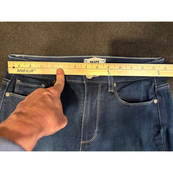 Paige hoxton ankle medium wash jeans women’s size 27 - Picture 8 of 10
